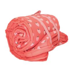 Sac de couchage enfant rose Pommes - Dans mon jardin