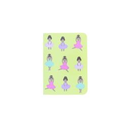 Petit carnet de notes motifs ballerines