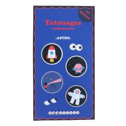 Set de 2 planches de tatouages temporaires 