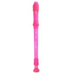 Flûte à bec à paillettes rose