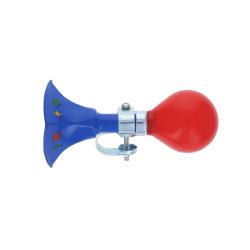 Klaxon vélo pouet bleu et rouge