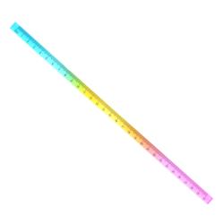 Règle carrée multicolore