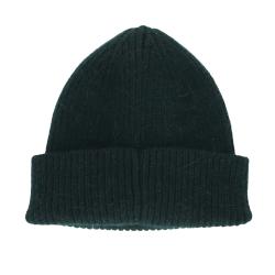 Bonnet vert foncé adulte