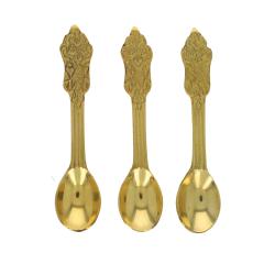 Lot de 3 cuillères en laiton