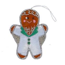 Suspension de Noël Monsieur biscuit