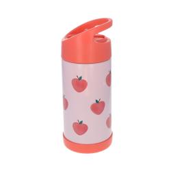Gourde isotherme paille pommes 300ml - Dans mon jardin