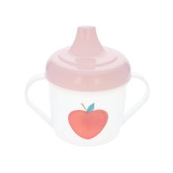 Tasse d'apprentissage pommes roses - Dans mon jardin