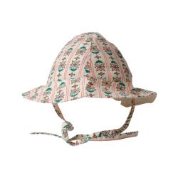 Chapeau de soleil bébé fleuri 1-2 ans - Folk d'été