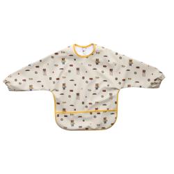Bavoir tablier manches longues 1-3 ans - Petit dej