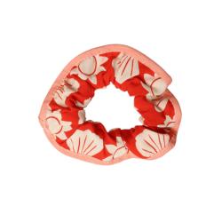 Chouchou rouge coquillages - Trouville