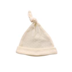 Bonnet bébé crème pointelle 0-1 mois