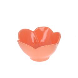 Bol en mélamine fleur rose pêche