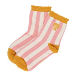 Chaussettes enfant rayées coquillage 27-30 - Trouville