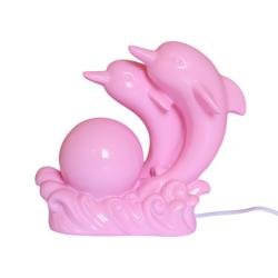 Lampe dauphins roses - Dolphin queen