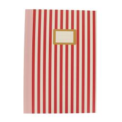 Cahier rayures rouges - Trouville