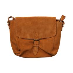Sacoche cuir une boucle camel