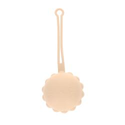 Boîte à tétine en silicone écru