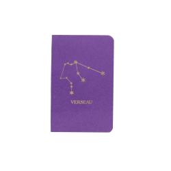 Carnet de notes signe astrologique Verseau