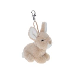 Porte-clés peluche lapin