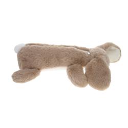 Trousse en peluche lapin