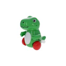 Dinosaure à roulettes à remonter