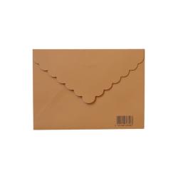 Enveloppe carte de vœux beige