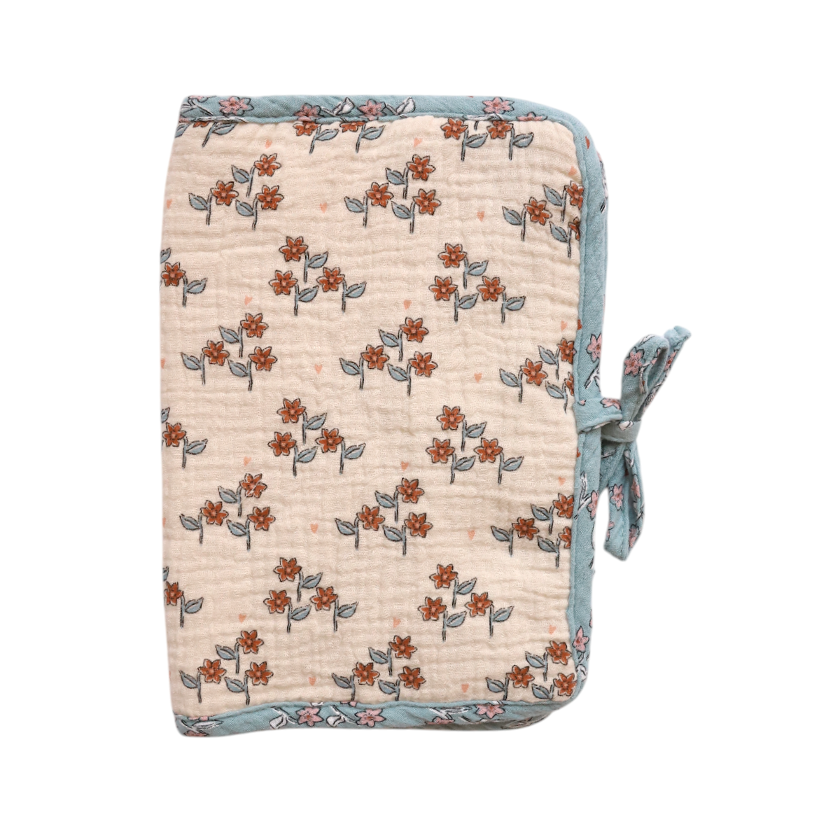 Protège carnet de santé fleuri - À la cueillette