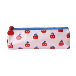 Trousse scolaire pommes rouges - Vichy chéri