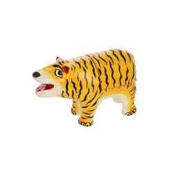 Boîte tigre en papier mâché