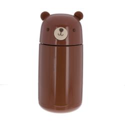 Gourde isotherme Ours marron 350ml - La forêt
