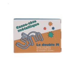 Casse tête en métal le double M