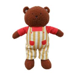 Peluche ours brun Tartinette - Petit déj