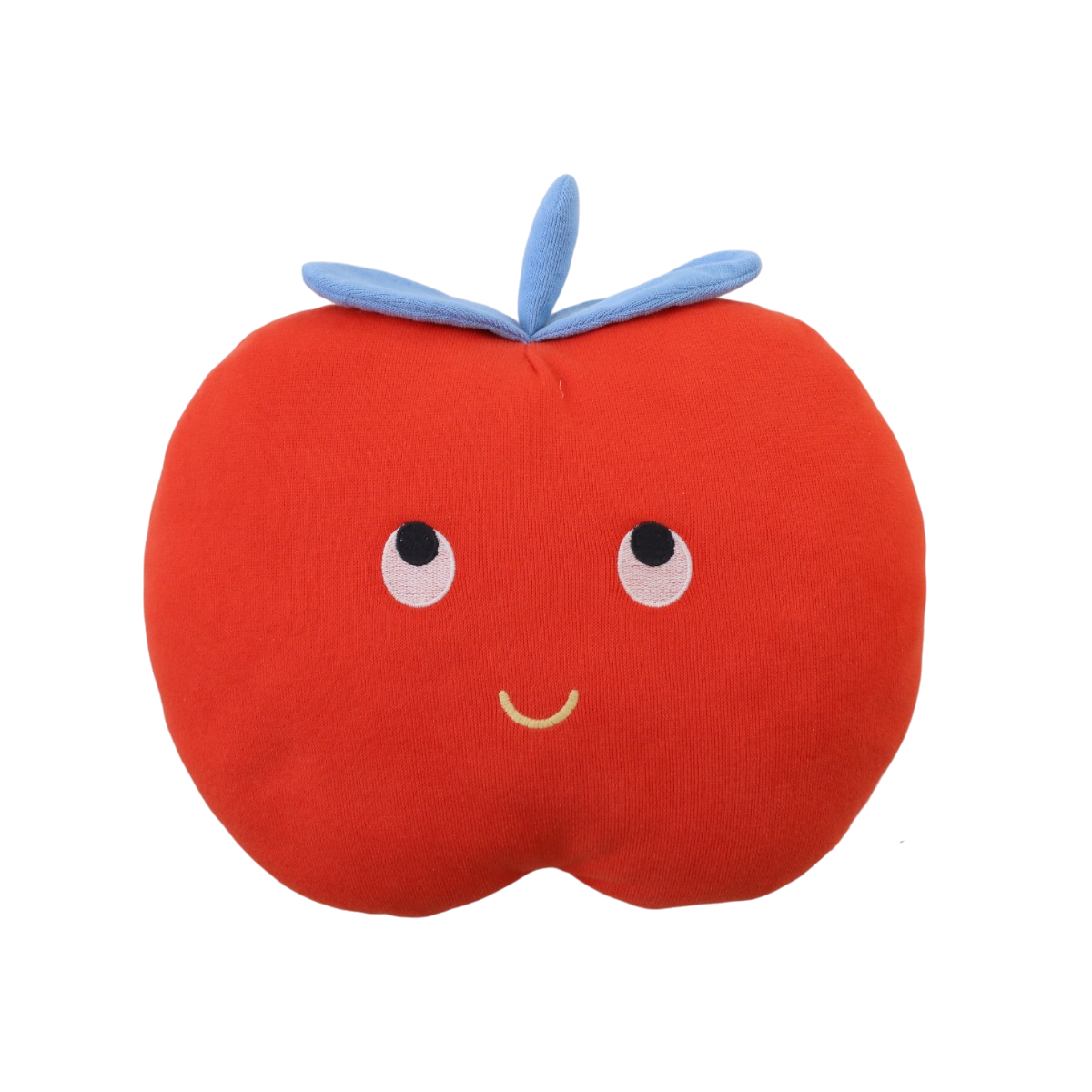 Coussin en tricot pomme rouge - Vichy chéri