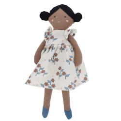Poupée en tissu Nina - À la cueillette