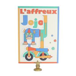 Carte de vœux jojo reliefs - L'affreux Jojo