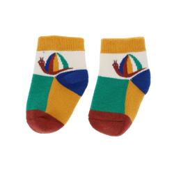 Chaussettes bébé escargot 12-18 mois - La forêt