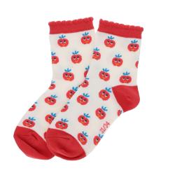 Chaussettes enfant pomme rouge 31-34 - Vichy chéri