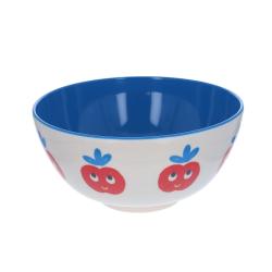 Bol en mélamine pomme rouge - Vichy chéri