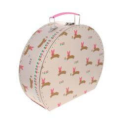 Valisette enfant lapin rose - Chichi pompon