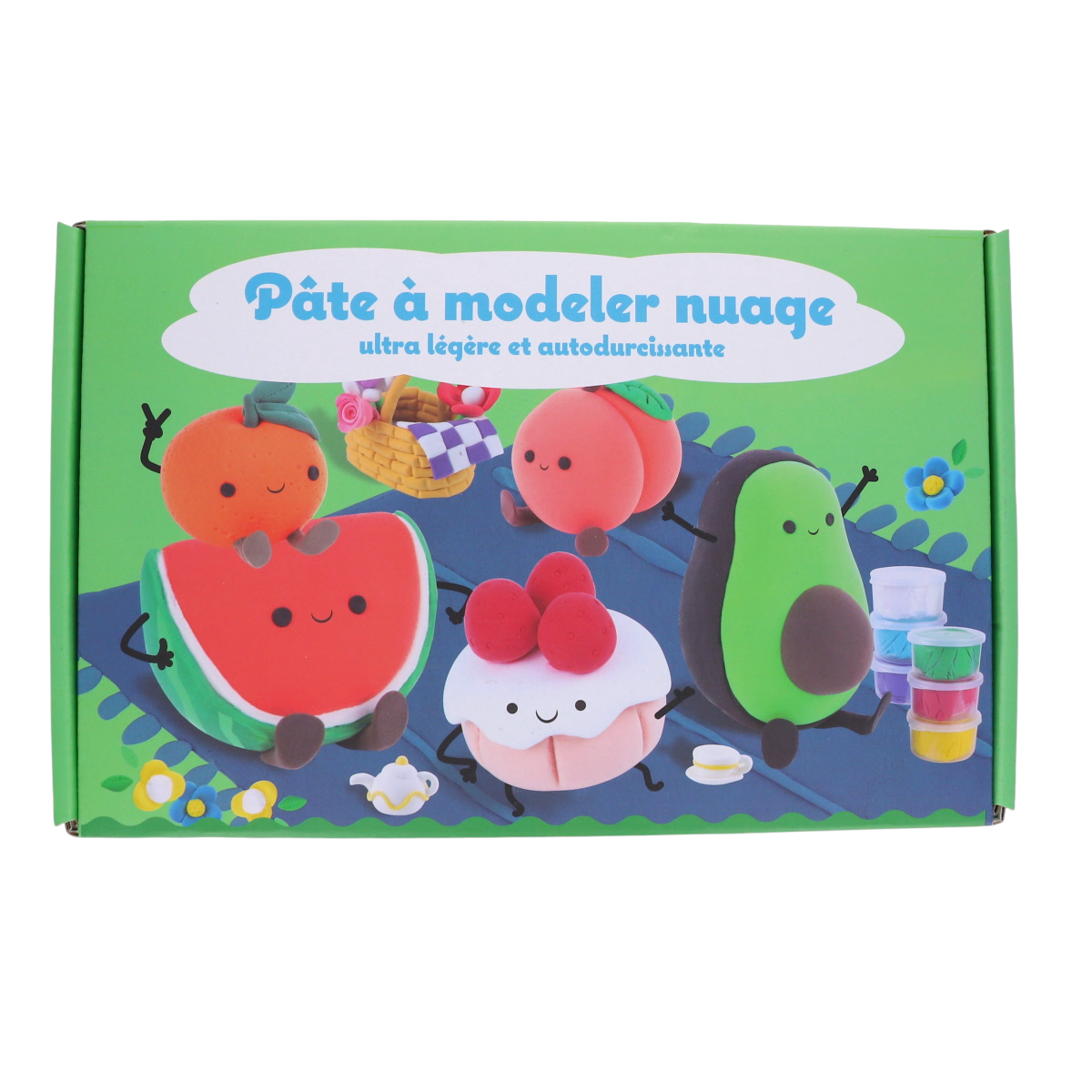 Jeu pâte à modeler nuage