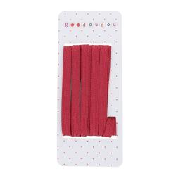 Lacets lurex prune