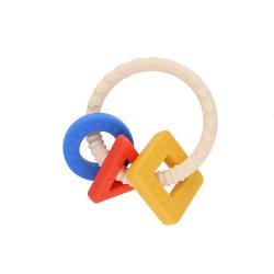 Anneau de dentition silicone formes - Petit déj