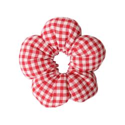 Chouchou carreaux vichy rouge - Vichy chéri