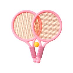 Jeu de raquettes rose orange - Club Soleil
