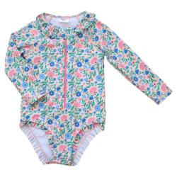 Combinaison maillot de bain anti-UV bébé 18-24 mois - Joli Paon