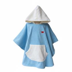 Poncho de bain bleu - Petit Matelot
