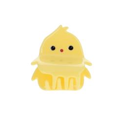 Pince à cheveux crabe poussin jaune