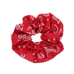 Chouchou motifs bandana rouge - Rodéo Disco