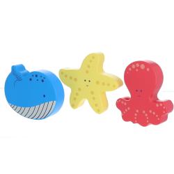 Set de 3 maracas en bois - Petit matelot