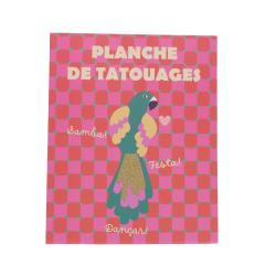 Planche de tatouages temporaires - Paraty